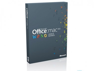 Office Mac Home Business 1PK 2011 Russian DVD