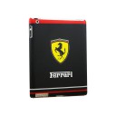 Пластиковая матовая задняя панель Ferrari для iPad 23 чёрная
