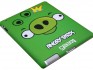 Пластиковая матовая задняя панель Angry Birds для iPad 23 зеленая
