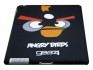 Пластиковая матовая задняя панель Angry Birds для iPad 23 чёрная
