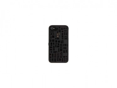 Накладка FreshFiber для iPhone 4/4S Open 3-D Design черные