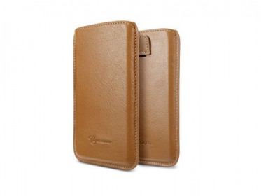 Чехол SGP Crumena Leather Pouch для iPhone 5 коричневый SGЗ09514
