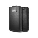 Чехол SGP Crumena Leather Pouch для iPhone 5 чёрный SGP09512
