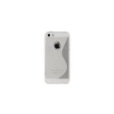 Чехол силиконовый для iPhone 5 жесткий прозрачный