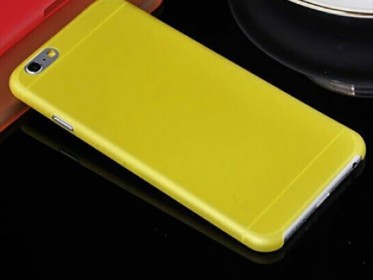 Накладка Color Slim для IPhone 6 желтая