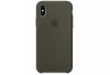 Чехол Apple Silicone Case для iPhone X оливковый