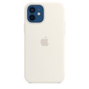 Силиконовый чехол MagSafe для iPhone 12 и iPhone 12 Pro, белый цвет